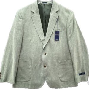Stafford Linen Sport Coat Classic fit